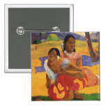 'Nafea Faa Ipoipo' - Paul Gauguin Pin
