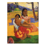 'Nafea Faa Ipoipo' - Paul Gauguin Post Card