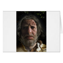 Nafets Neandertalensis Greeting Card