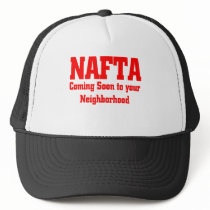 Nafta coming soon trucker hat