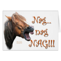 Nag 1 greeting card