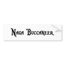Naga Buccaneer Bumper Sticker