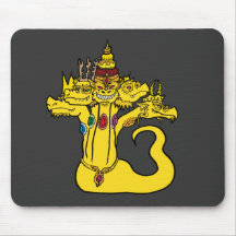 Naga - The Dragon King Mouse Pads