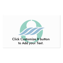 Nagahama, Shiga, Japan flag Business Card