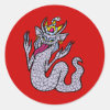 NagaJawa Round Stickers