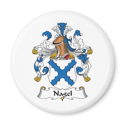 Nagel Family Crest Magnets by coatsofarms
