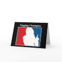 Nagging Champion Congratulations Card