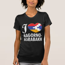 Nagorno-Karabakh Love W T-shirts
