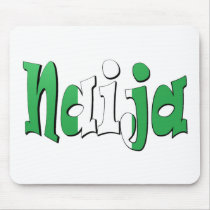 Naija (Nigerian Flag) mousepads by WearFlags Naija (Nigerian Flag) mousepads