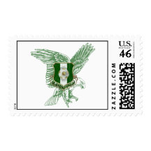 Naija Super Eagle football emblem Postage