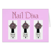Nail Diva cards by LadyDenise Nail Diva cards