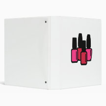 Nail polish beauty vinyl binders