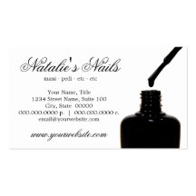 Nail Polish Business Cards