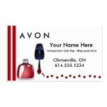 Nail Polish Makeup Business Cards