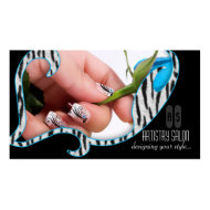 Nail Salon Business Card profilecard