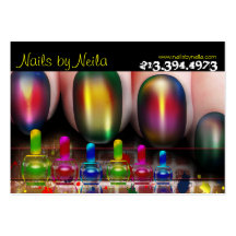 Nail Tech Nail Artist Nail Salon Business Card