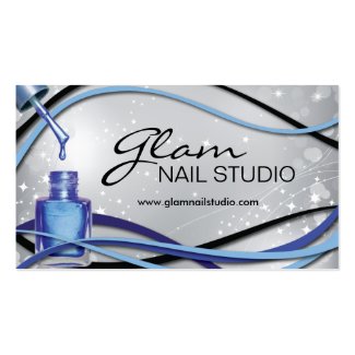 Nail Technician Business Card profilecard