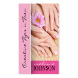 NAIL TECHNICIAN BUSINESS CARD