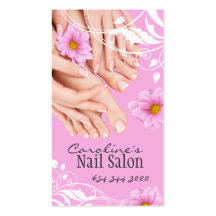 NAIL TECHNICIAN BUSINESS CARD
