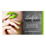 NAIL TECHNICIAN BUSINESS CARD