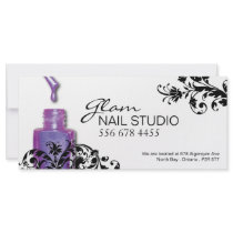 NAIL TECHNICIAN GIFT CERTIFICATE FULL COLOR RACK CARD