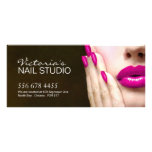 NAIL TECHNICIAN GIFT CERTIFICATE FULL COLOR RACK CARD