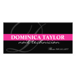 Nail Technician Price List rack cards