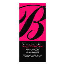Nail Technician Rack Card