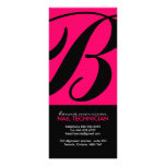Nail Technician Rack Card rack cards