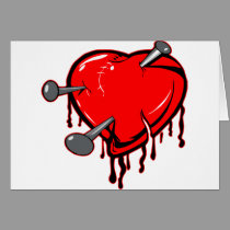 Nailed Heart Tattoo cards