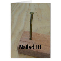 Nailed It! Greeting Card