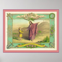 Nails Are Withdrawn ~ Vintage Christian Print posters