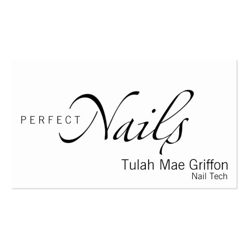 Nails Business Card