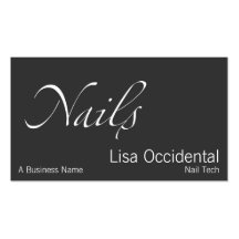 Nails Business Cards