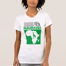 Nairobi Facebook Developer Garage T-shirt