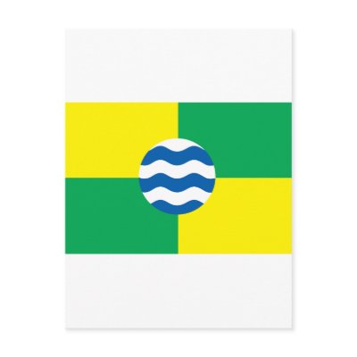 Nairobi Flag Post Card by teyes143