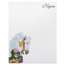 Najira Carousel Horse Letterhead