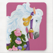 Najira Carousel Horse Mousepad