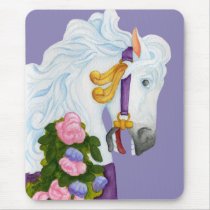 Najira Carousel Horse Mousepad