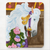 Najira Carousel Horse Mousepad