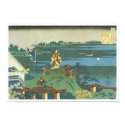 Nakamaro Watching the Moon, Hokusai, 1835 posters by japaneseartmall Nakamaro Watching the Moon, Hokusai, 1835 posters