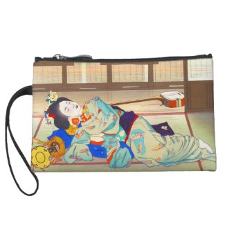 Nakazawa Hiromitsu Inn at Gion japan japanese lady Wristlet Purse