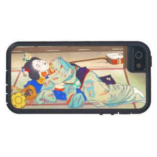 Nakazawa Hiromitsu Inn at Gion japan japanese lady iPhone 5 Covers