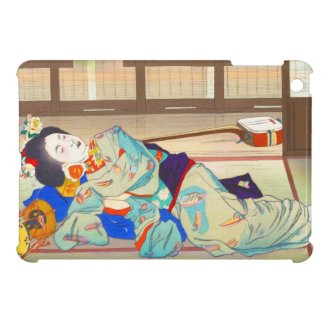 Nakazawa Hiromitsu Inn at Gion japan japanese lady iPad Mini Cover