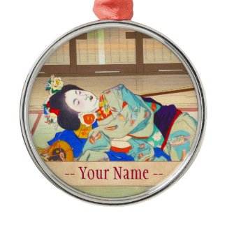 Nakazawa Hiromitsu Inn at Gion japan japanese lady Ornament