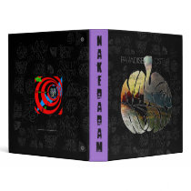 Naked Adam Purple Spine Binder by nakedadam Naked Adam Purple Spine Binder