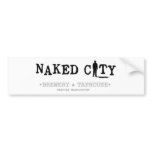Naked City Bumper Sticker