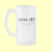 Naked City Frosted mug by Brewtopia Naked City Frosted mug