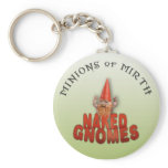 Naked Gnome Keychain