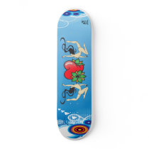 Naked Heart skateboards by CyberGenie Naked Heart skateboards